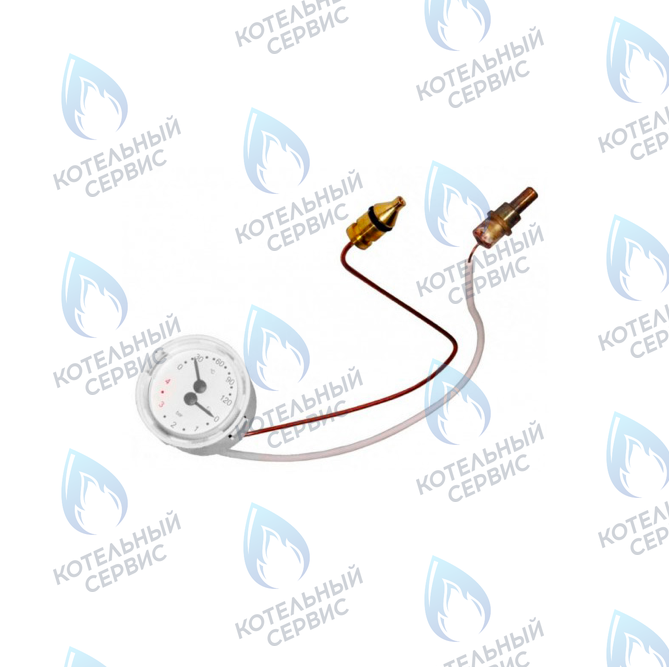 7825530 Манометр с капилляром 0-4 бар для Viessmann Vitopend 100 WH1B в Москве