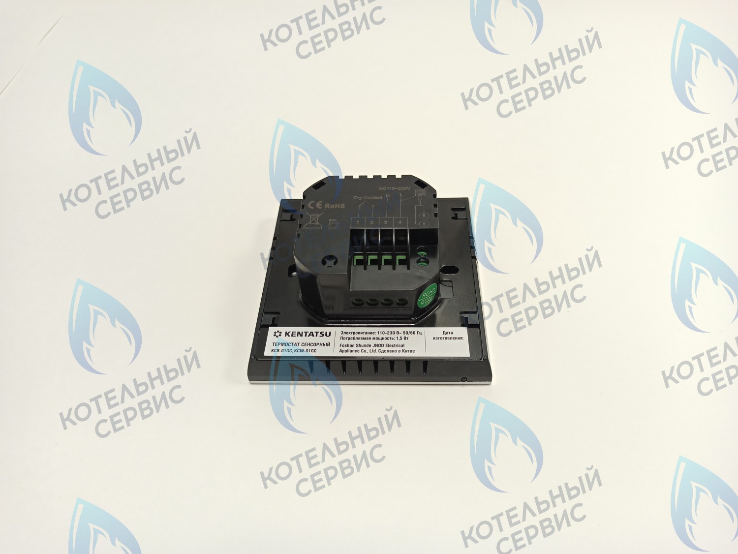 KCB-01GC Комнатный термостат сенсорный WI-FI KENTATSU (чёрный) в Москве