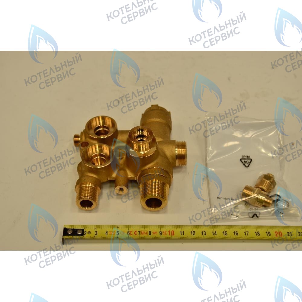 711107500 клапан 3-ходовой  в сборе BAXI в Москве