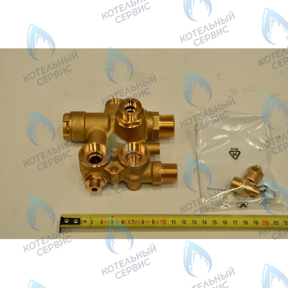 711107500 клапан 3-ходовой  в сборе BAXI в Москве