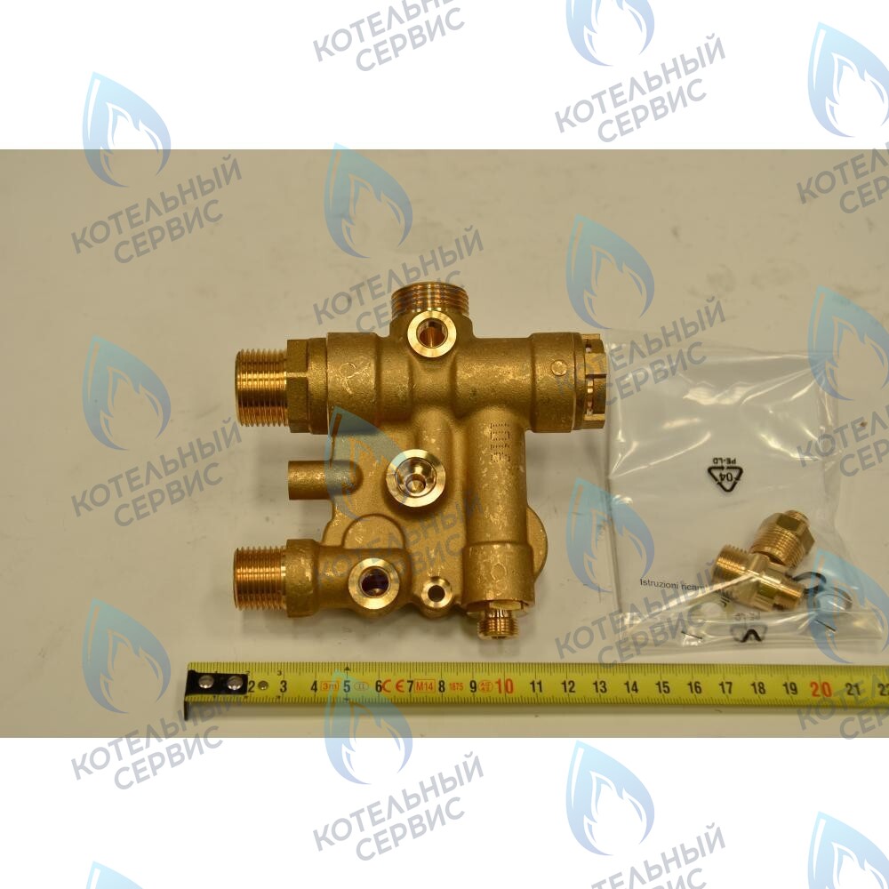 711107500 клапан 3-ходовой  в сборе BAXI в Москве