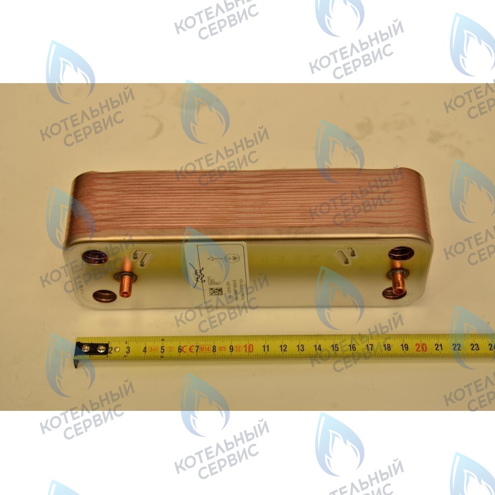 5689930 Теплообменник ГВС пластинчатый вторичный на 20 пластин BAXI в Москве