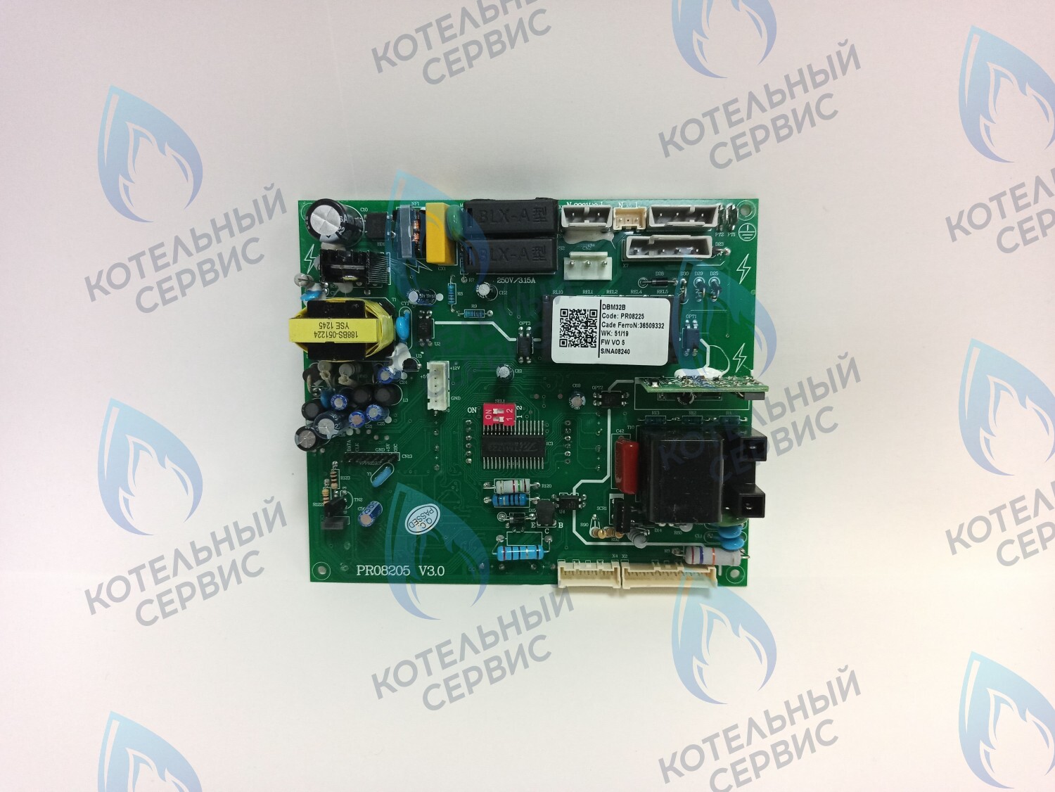 CB019 Плата управления PR08205 V3.0 DBM32B Ferroli Diva C/F 13-37 (36509332, 39848722) в Москве
