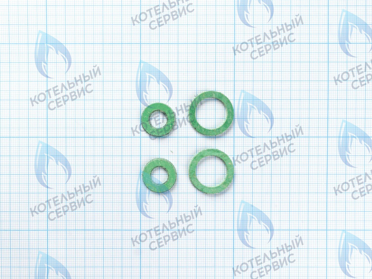ZP001P-Комп Комплект паронитовых прокладок для битермического теплообменника (4 шт) в Москве