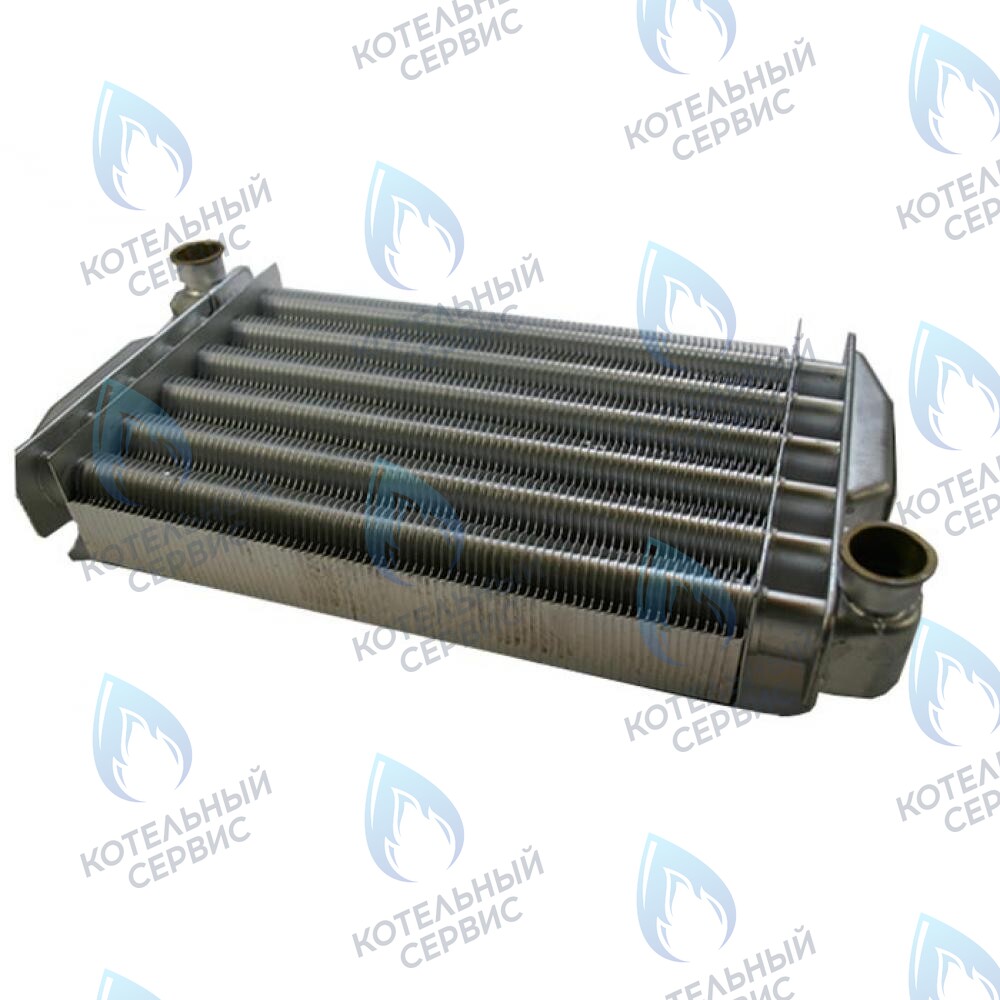 5677660 Теплообменник первичный 14кВт-24кВт Eco, Compact, 3 Compact, Four, 4s, 5 Compact Fourtech BAXI в Москве