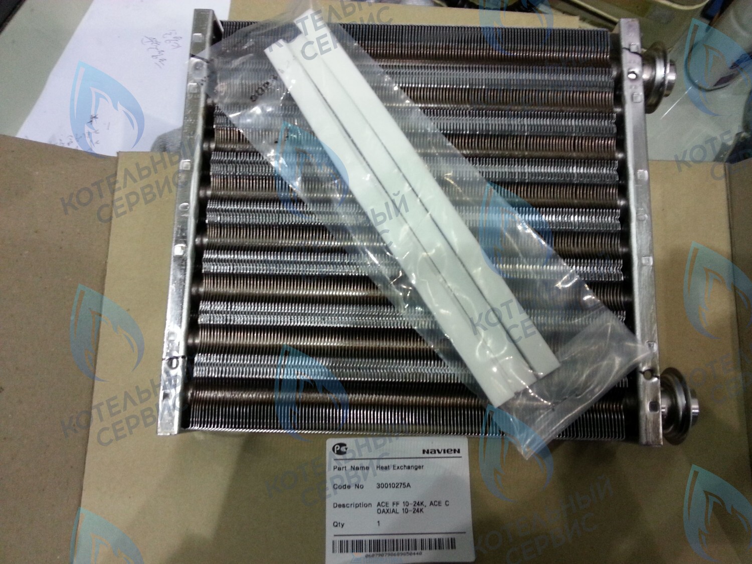 30012859B Теплообменник основной (первичный) Navien Ace 13-24K, Deluxe 13-24K в Москве