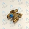 63104100551P Гидрогруппа выходная (трехходовой клапан) BAXI ECO NOVA, ECO Classic в Москве