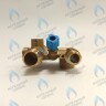 63104100551P Гидрогруппа выходная (трехходовой клапан) BAXI ECO NOVA, ECO Classic в Москве