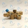 63104100551P Гидрогруппа выходная (трехходовой клапан) BAXI ECO NOVA, ECO Classic в Москве