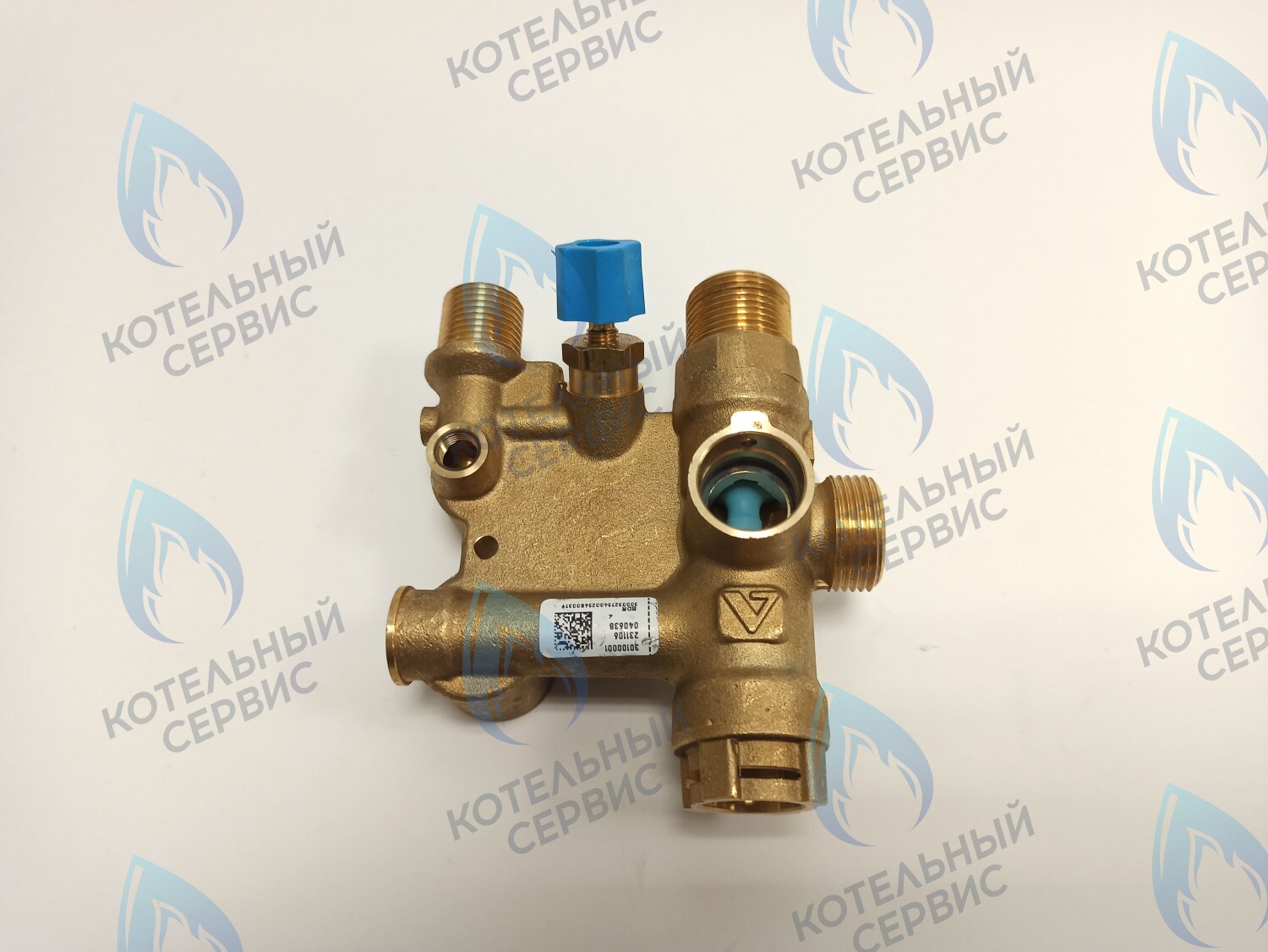 63104100551P Гидрогруппа выходная (трехходовой клапан) BAXI ECO NOVA, ECO Classic в Москве