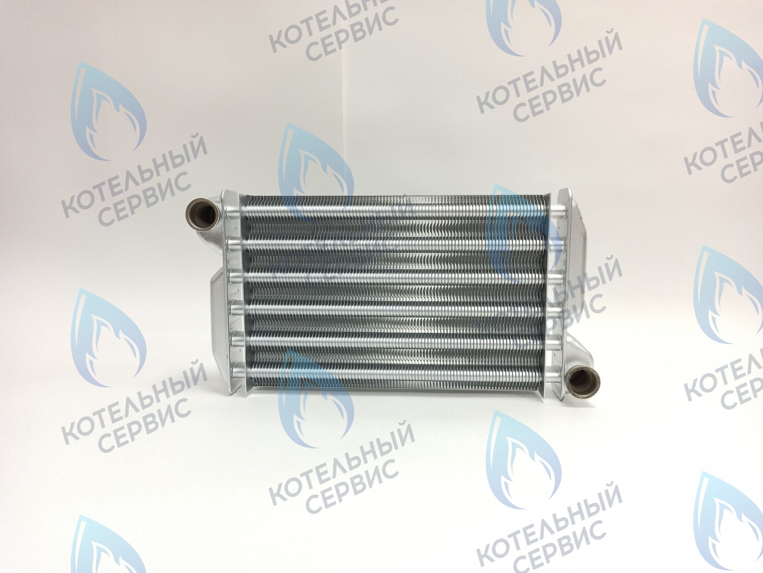 EM001-270 Теплообменник первичный основной 270мм (с клипсой датчика перегрева) Baxi Fourtech, Eco Four, Eco 3 Compact 1.14-1.24  (5677660) в Москве