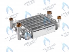 Теплообменник битермический BM 160мм 16кВт OASIS