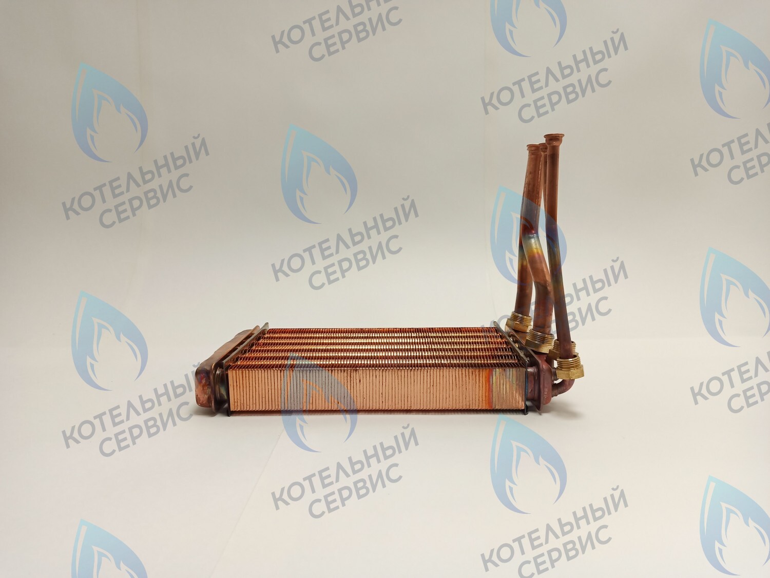 EB031-280-03 Теплообменник битермический Bosch Gaz 4000 W ZWA24-2K(A), Buderus Logamax U052/54 K U042/44  U022/24 K 24Квт (87154065460) в Москве