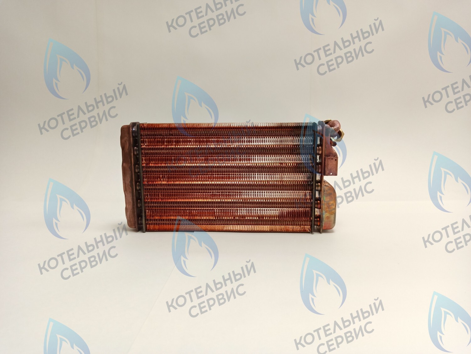 EB031-280-03 Теплообменник битермический Bosch Gaz 4000 W ZWA24-2K(A), Buderus Logamax U052/54 K U042/44  U022/24 K 24Квт (87154065460) в Москве