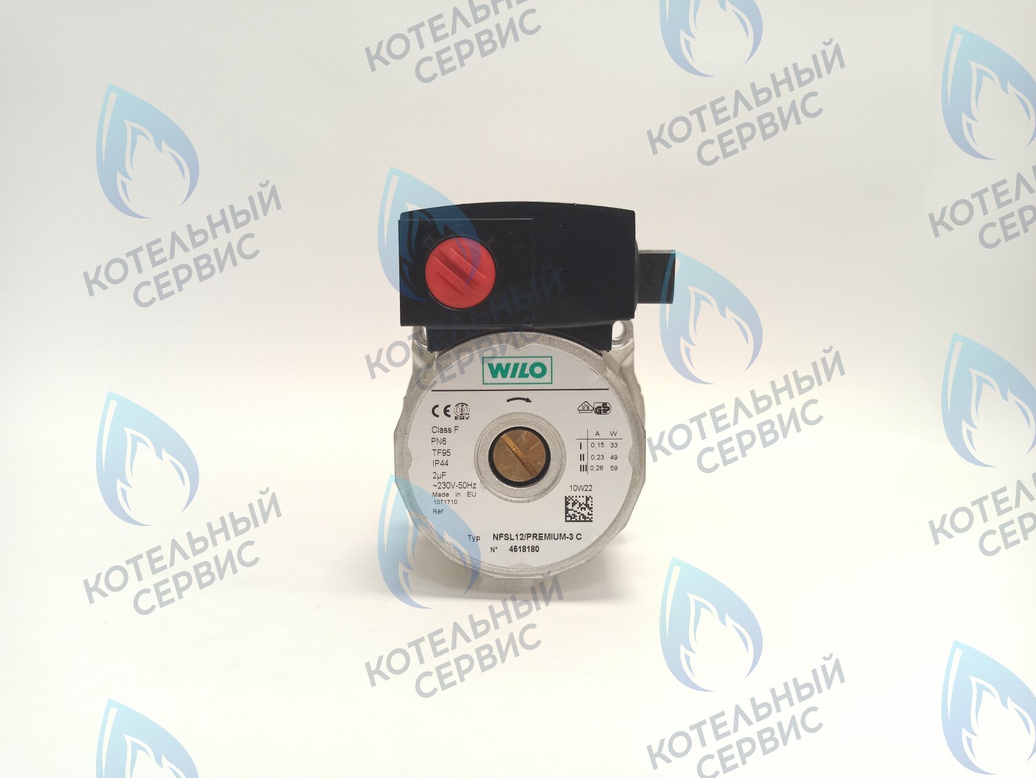 PH-W21CW41-WL59-Комп Двигатель насоса (без улитки) (12/4.1, 15/4.1) WILO 59w NFSL 15/4.1  (21мм по часовой) в Москве