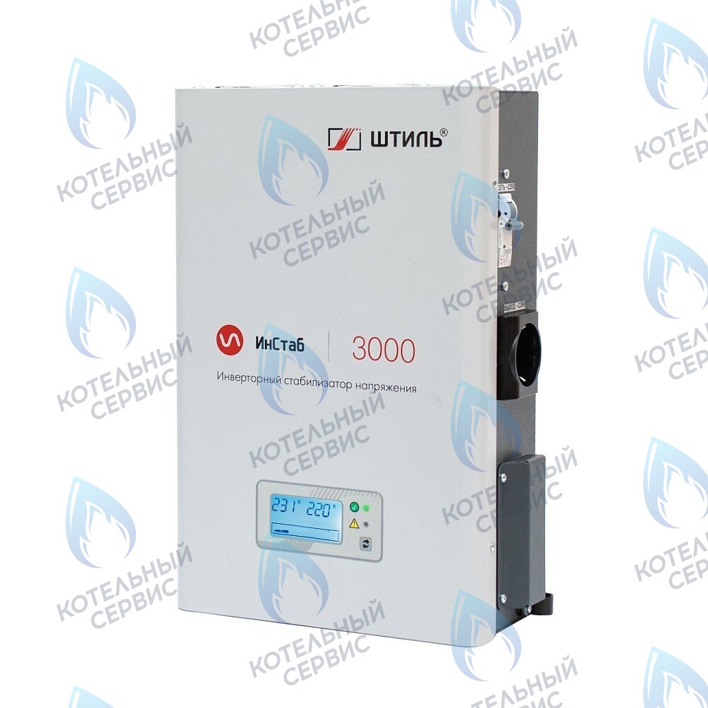 IS3000 (230В) Стабилизатор однофазный Штиль ИнСтаб IS3000 (230В) (3000 ВА/2500 Вт, инверторный) в Москве