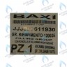 611930 кран наполнения системы в сборе BAXI в Москве