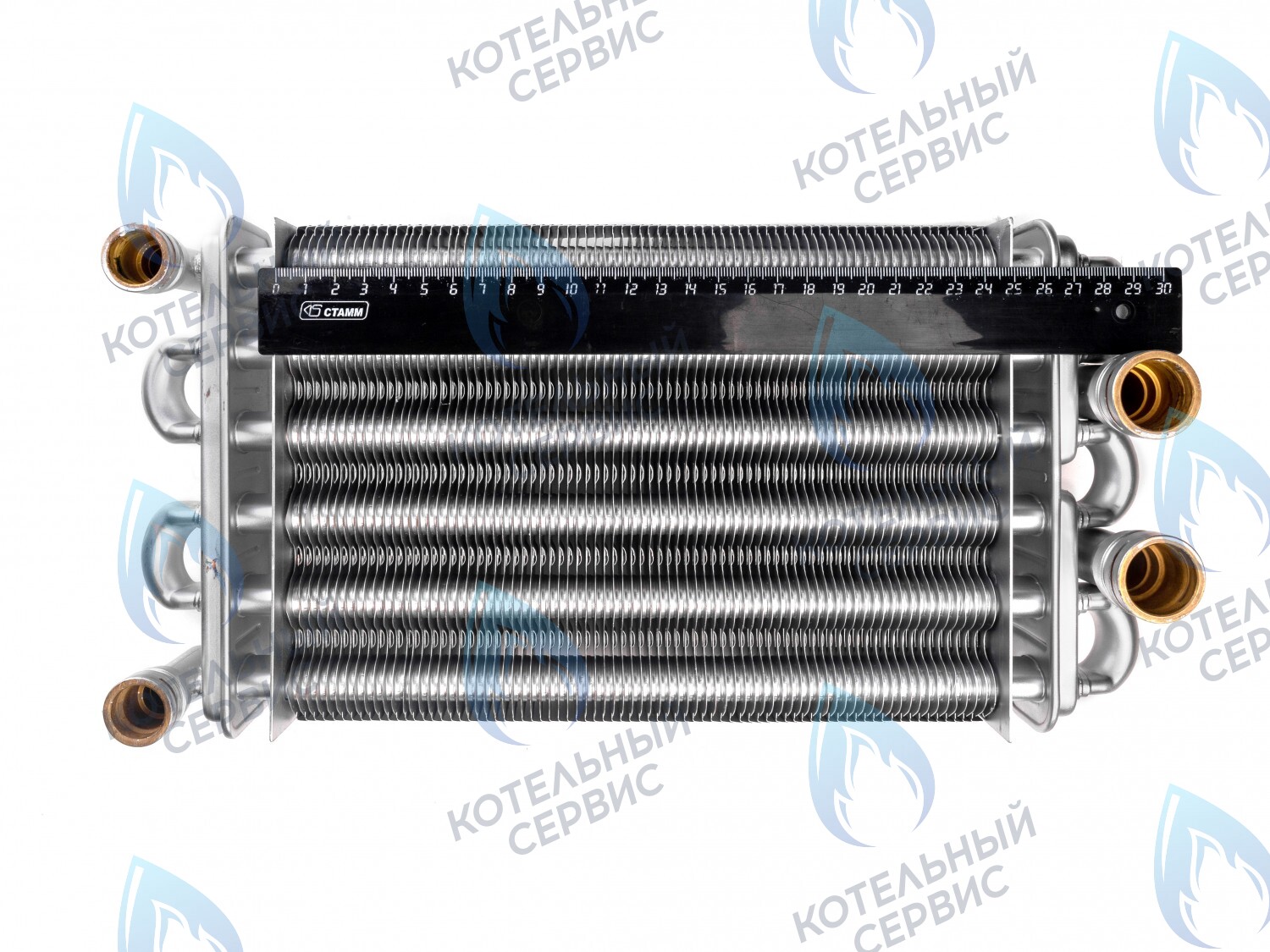 L44925 Би-термический теплообменник 24кВт (252мм трубки 18/12мм для котлов после 07/2013) ROC в Москве