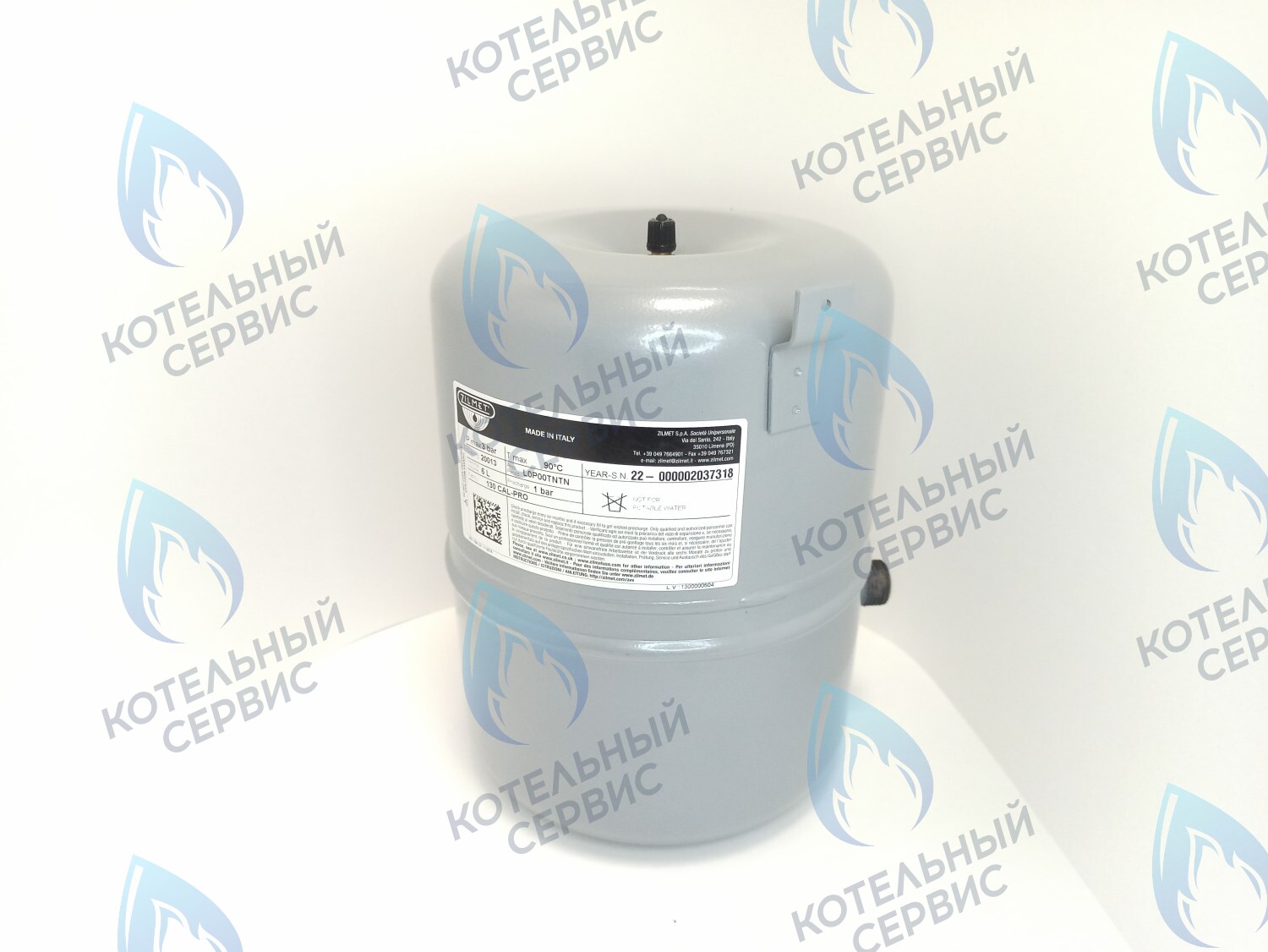 ET016-06L-ZM Расширительный бак 6л. 1/2" (круглый) FONDITAL (6VASOESP20) в Москве