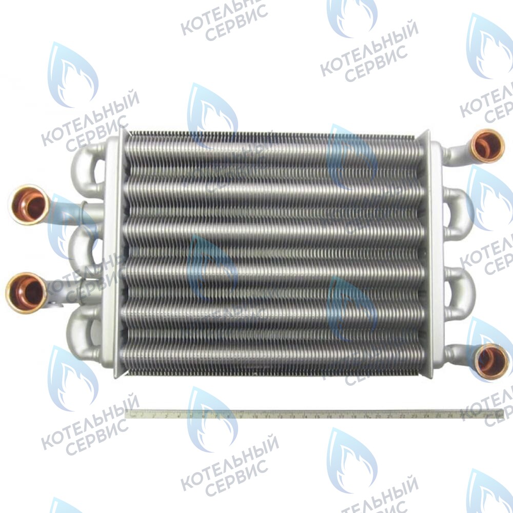 5700520 Теплообменник битермический 225mm  BAXI four  18 F в Москве