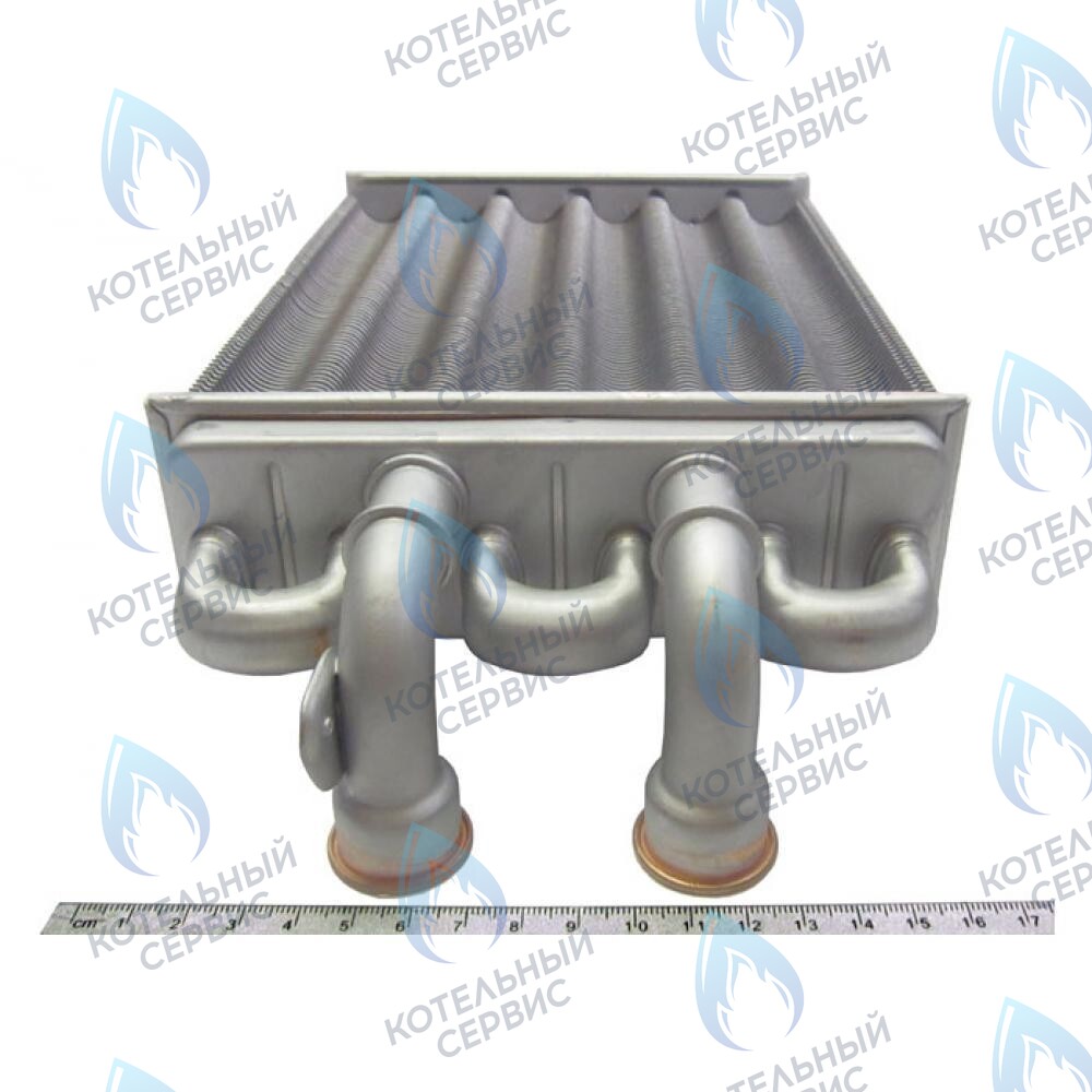 5700520 Теплообменник битермический 225мм four 18F BAXI в Москве