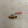 S323110023 Кран шаровой 1/4" короткий шток (TA-13~30, World Plus 13~30) KITURAMI в Москве