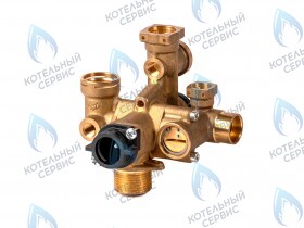 Клапан трехходовой 500.180 (NEVA LUX 8224/8624, Master Gaz 24 / 24 F)  (для котлов с датчиком температуры TP01AH1LQ) NEVALUX