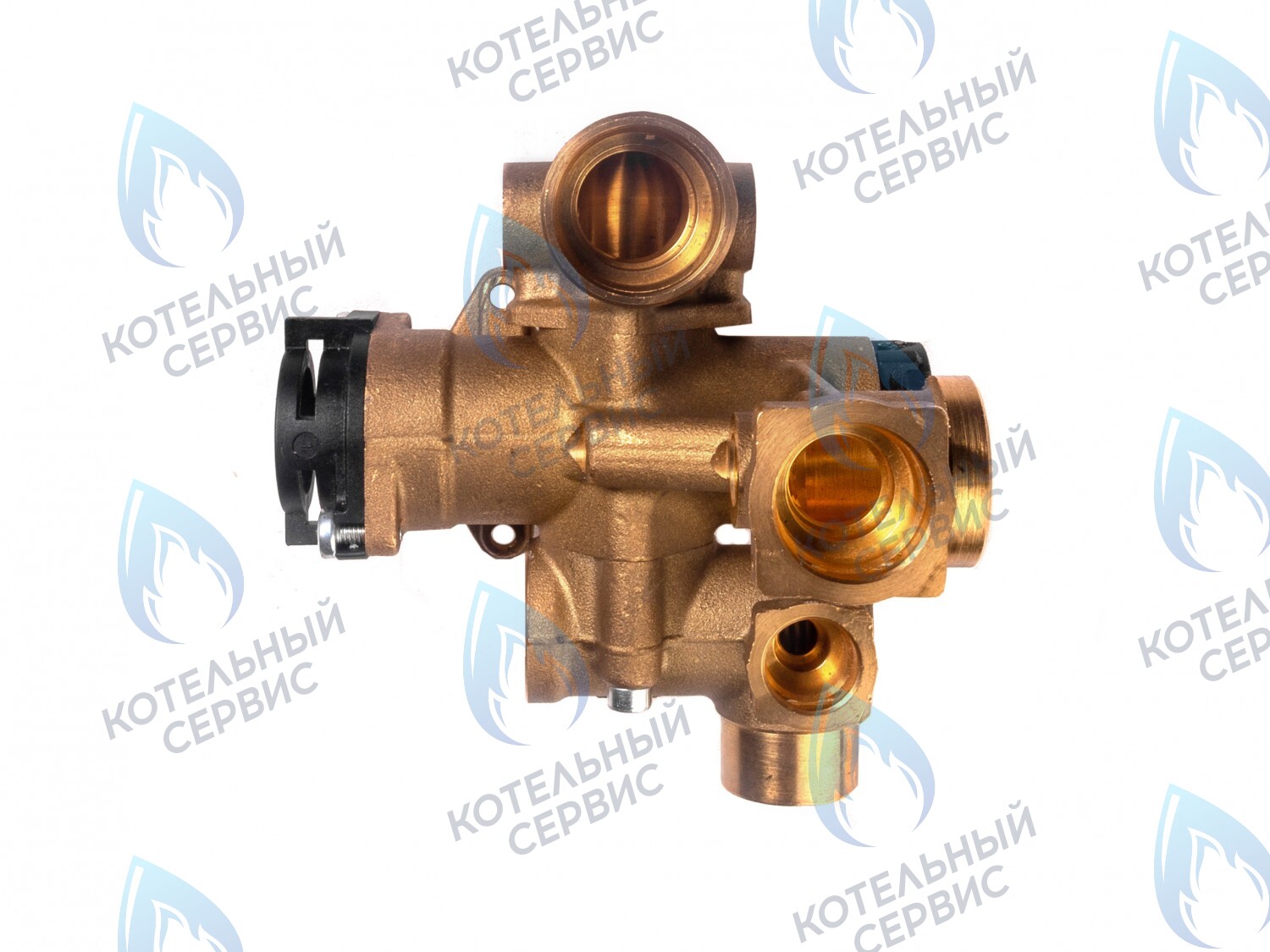 21043 Клапан трехходовой 500.180 (NEVA LUX 8224/8624, Master Gaz 24 / 24 F)  (для котлов с датчиком температуры TP01AH1LQ) NEVALUX в Москве