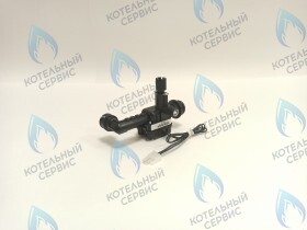 Гидроузел датчика протока с краном подпитки Navien Deluxe 13-24K, Ace 13-24K, Atmo 13-24A(N) (BH1410017C, 30002725D, 30011224A)