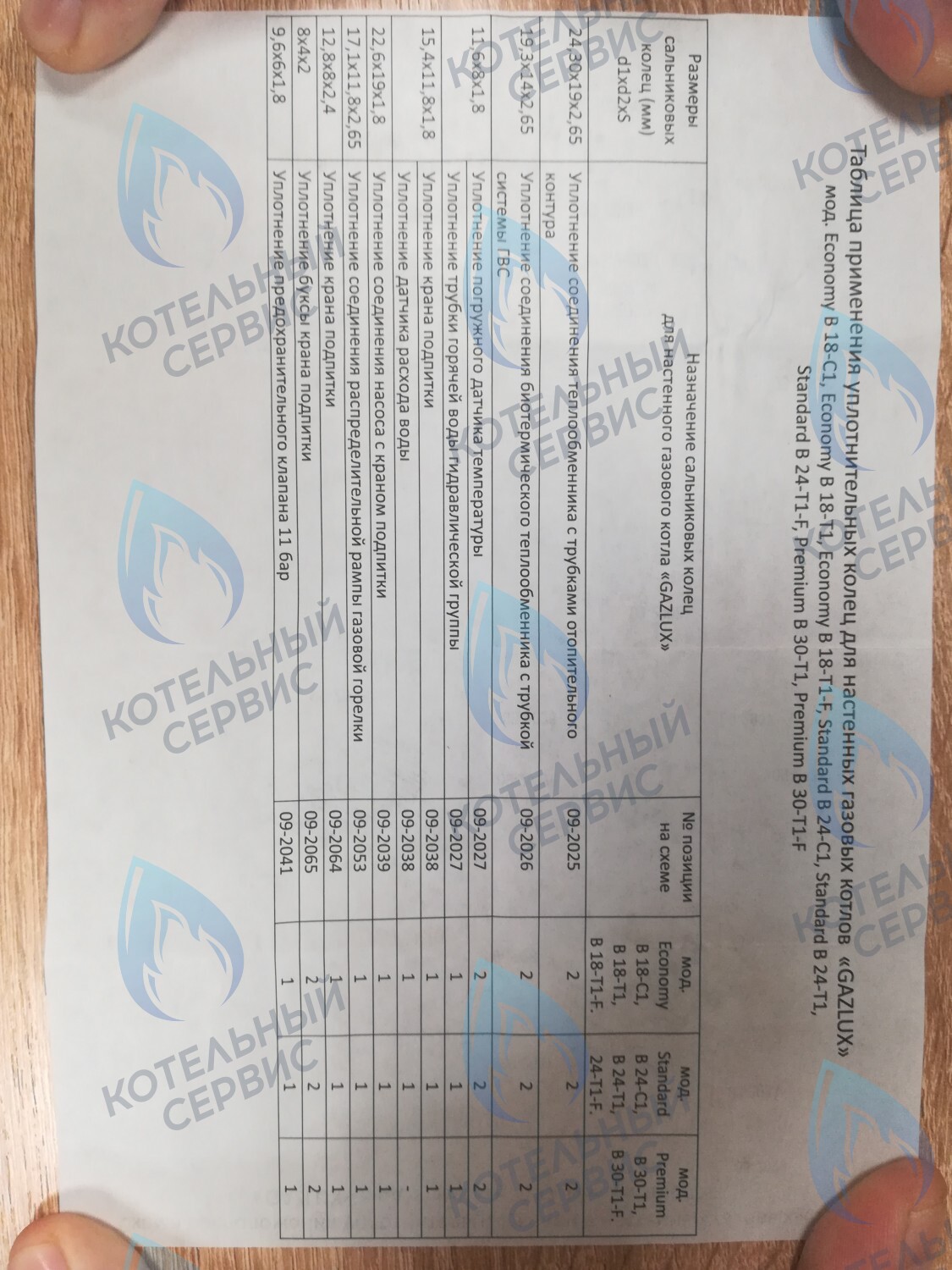 Ремкомплект (набор сальников) АОГВ GAZLUX мод. GAZECO 18-C1/24-C1/18-C-2/24-C-2/18-T-1/24-T-1/18-T-2/24-T-2 в Москве