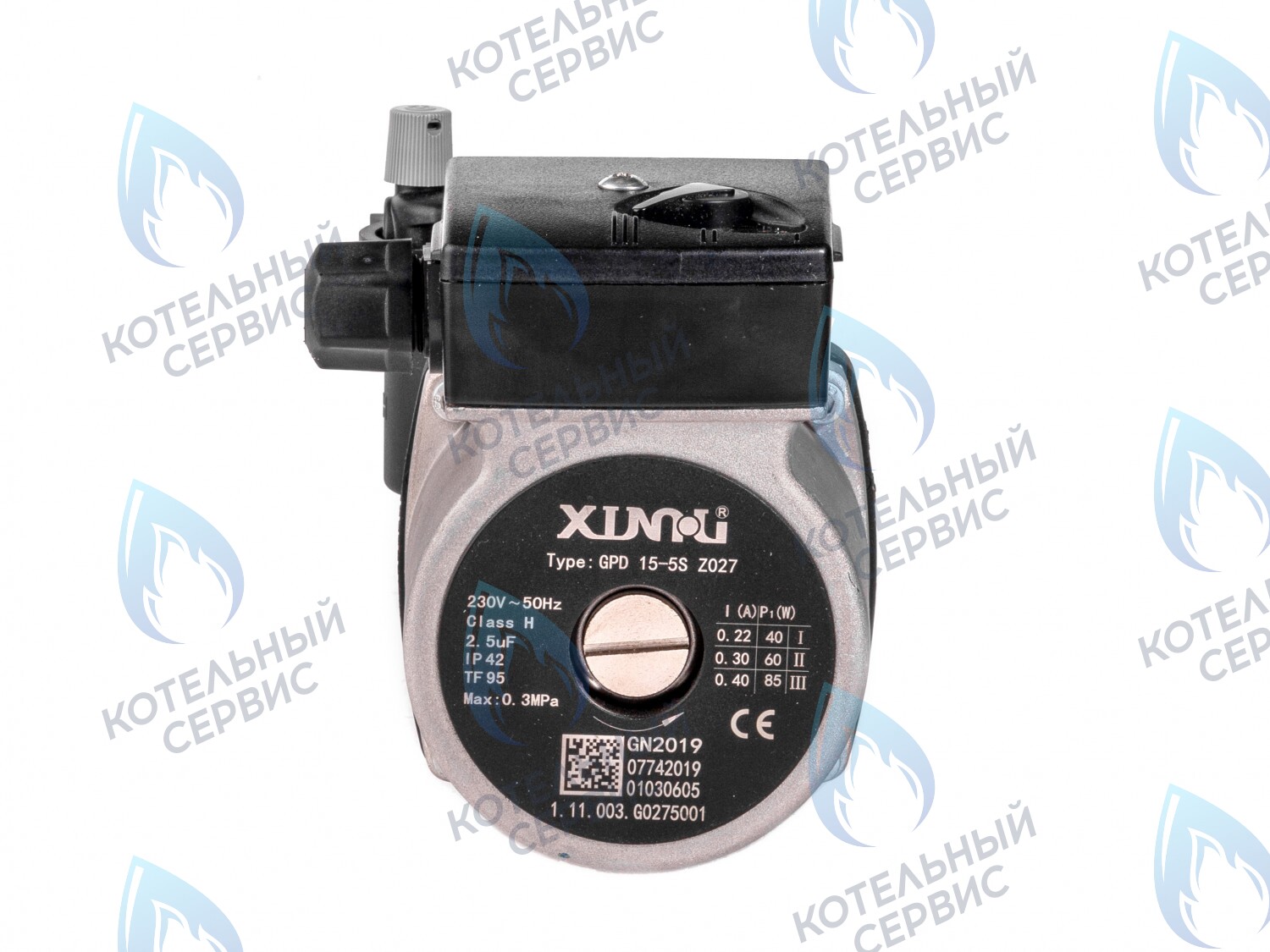 A00310 Циркуляционный насос XinHu GPD15-5S-Z027 (I:40w II:60w III:85w) HAIER F21S(T), HEC (10010013, 0530002961) в Москве