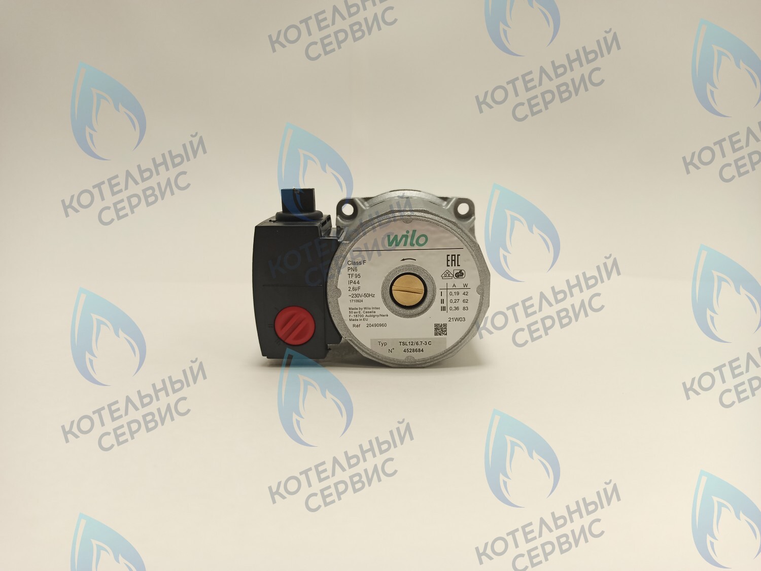 PH-W21CCW67-WC83BB Двигатель насоса (против часовой стрелки) 12/6.7 BOSCH WBN2000/WBN6000, BUDERUS U072 35 кВт (87186450600) (аналог WILO TSL 12/6.7-3c) в Москве