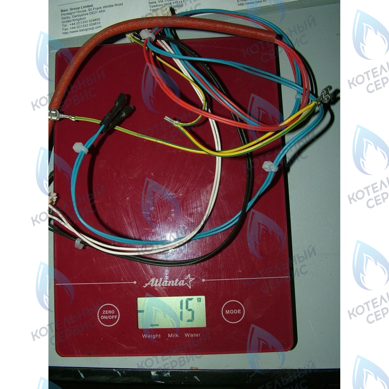 710672100 Проводка электрическая низковольтная (разъем платы x4 к модулятору, датчику NTC, гидр. прессостату, термостату перегрева) BAXI в Москве
