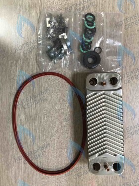 Пластинчатый теплообменник 30/35-34/39 для конденсационного котла De Dietrich