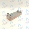 ES190W-000-12F-CH Теплообменник ГВС вторичный 12 пластин  VAILLANT atmoMAX/turboMAX VUW (065131, 065110, 065123) в Москве