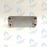 ES190W-000-12F-CH Теплообменник ГВС вторичный 12 пластин  VAILLANT atmoMAX/turboMAX VUW (065131, 065110, 065123) в Москве