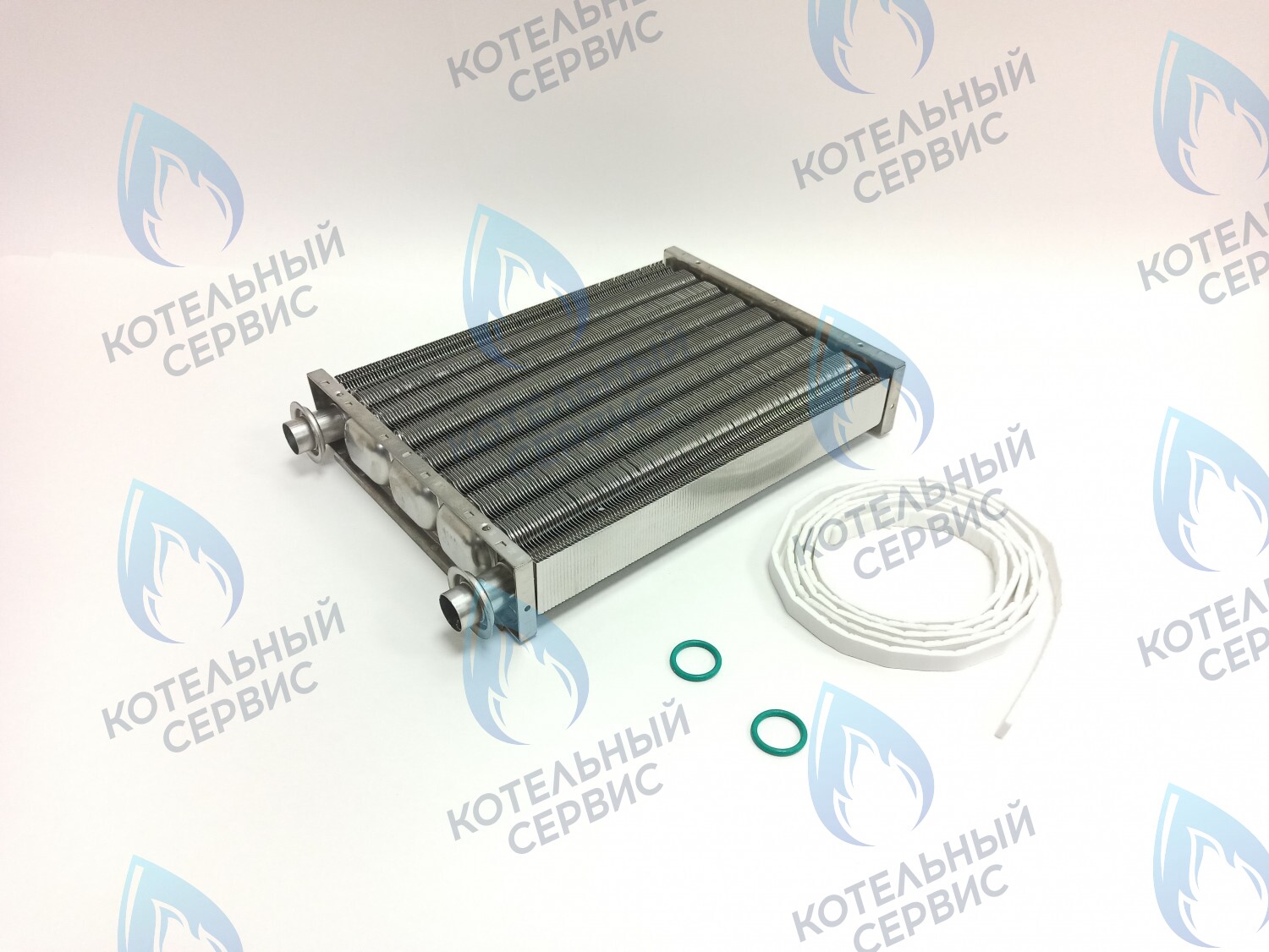 EM051-250 Теплообменник основной (первичный) Navien (с белыми прокладками в комплекте) Deluxe 35-40K, Deluxe Plus 35-40K, Ace 35-40K, Prime Coaxial 35-40K, Smart Tok Coaxial 35K в Москве