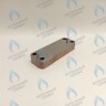 ES210P-166-12F-CH Теплообменник  ГВС  вторичный 12 пластин BAXI (711612800), Protherm (0020119606), FONDITAL (6SCAMPIA07) в Москве