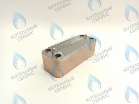 Теплообменник вторичный (24 пластины) Ferroli, Koreastar (902613240, KS90269060)
