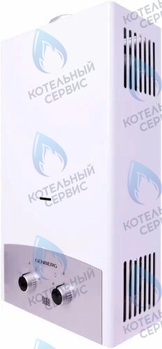 310.01 Водонагреватель газовый проточный (серая накладка) Премиум 10л GENBERG в Москве
