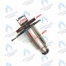 PPR-W21CW-40LONG-03 Втулка ротор насоса (по часовой стрелке) аналог WILO 15/7 (втулка 40мм, длинная 90мм, колесо 68/21мм) в Москве