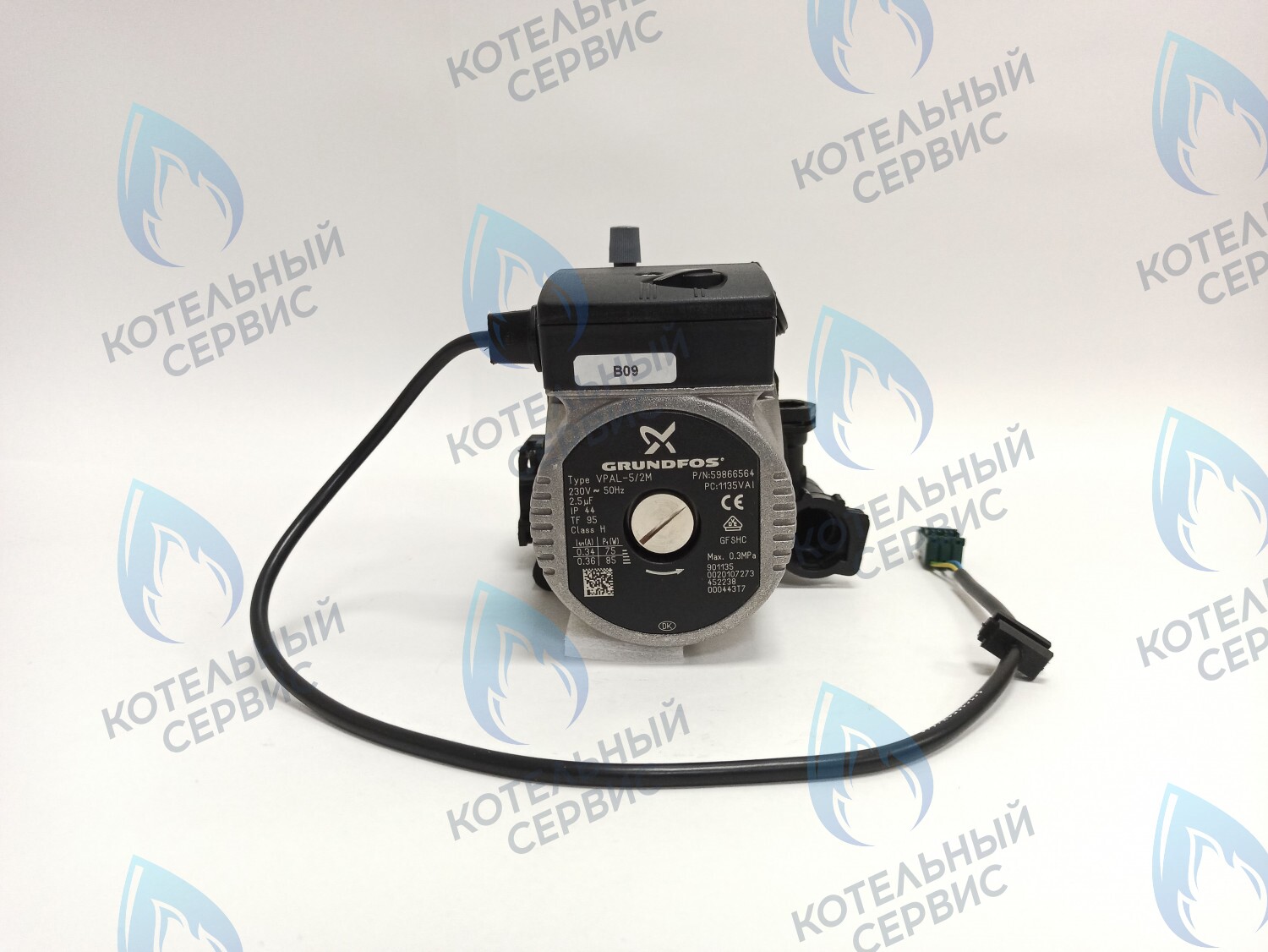 PMV01AG50-GR85-3PIN-Комп Насос циркуляционный GRUNDFOS VPAL-5/2M 85W для VAILLANT (0020014171) в Москве