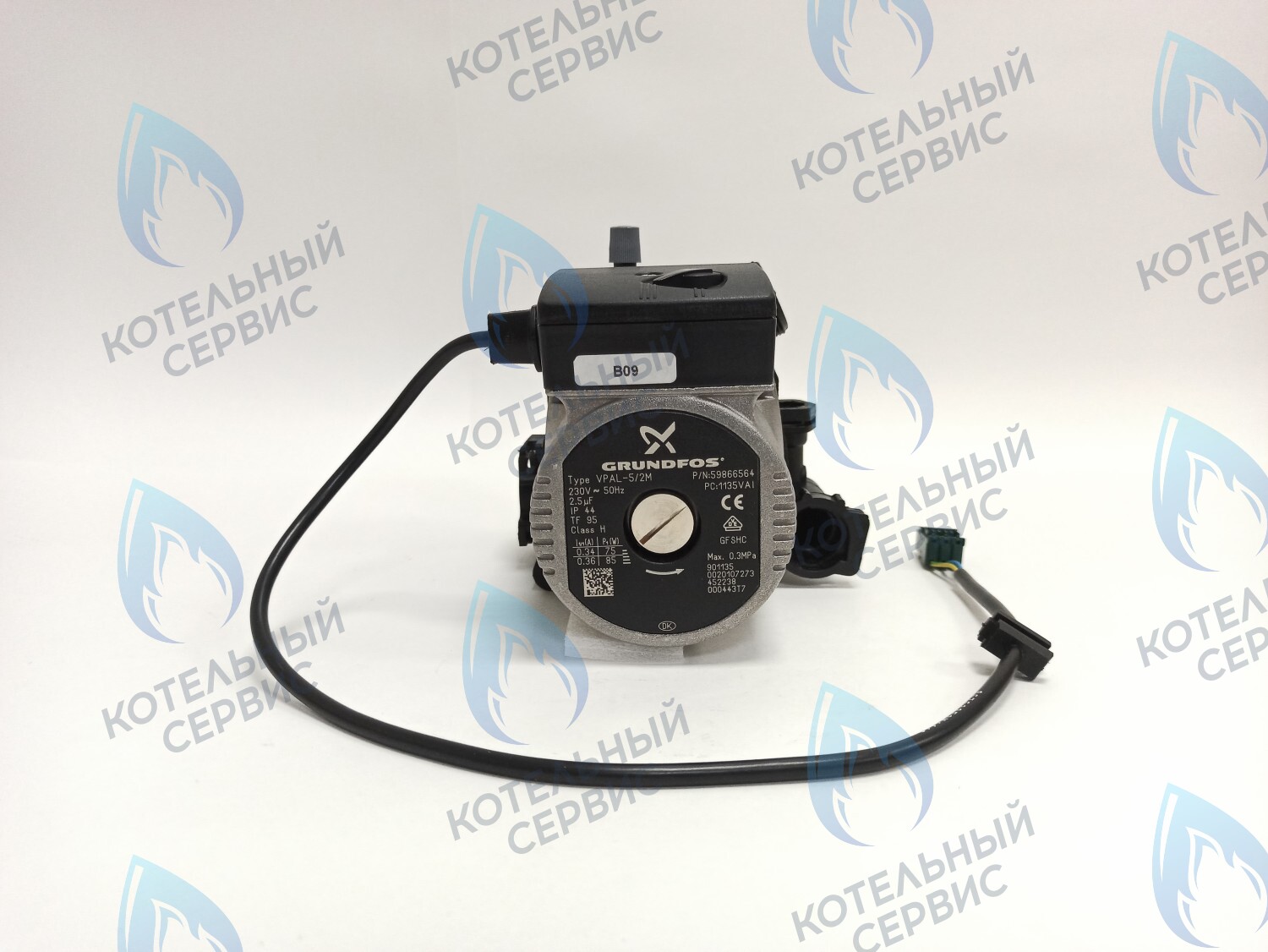 PMV01AG50-GR85-3PIN-Комп Насос циркуляционный GRUNDFOS VPAL-5/2M 85W для VAILLANT (0020014171) в Москве