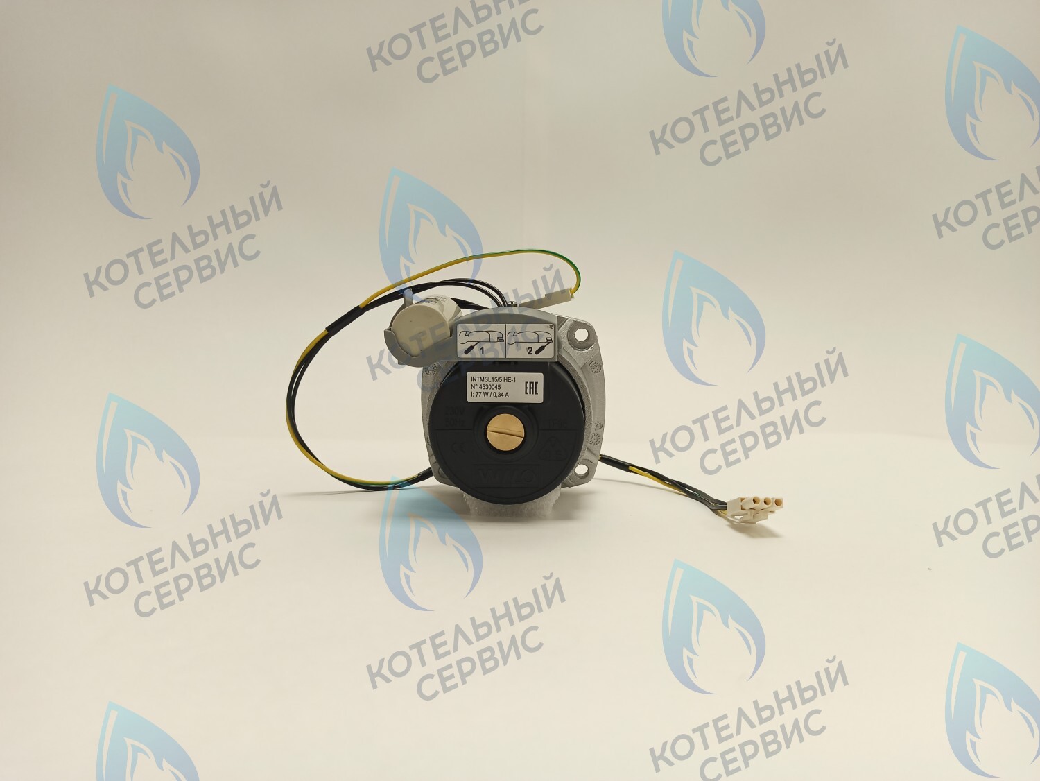 PH-W21CW50-WA82-Комп Двигатель насоса (черный пластик) (без улитки, с терминалом) (12/5, 15/5) аналог WILO 82w INTMSL15/5 HE-1 (21мм по часовой) в Москве