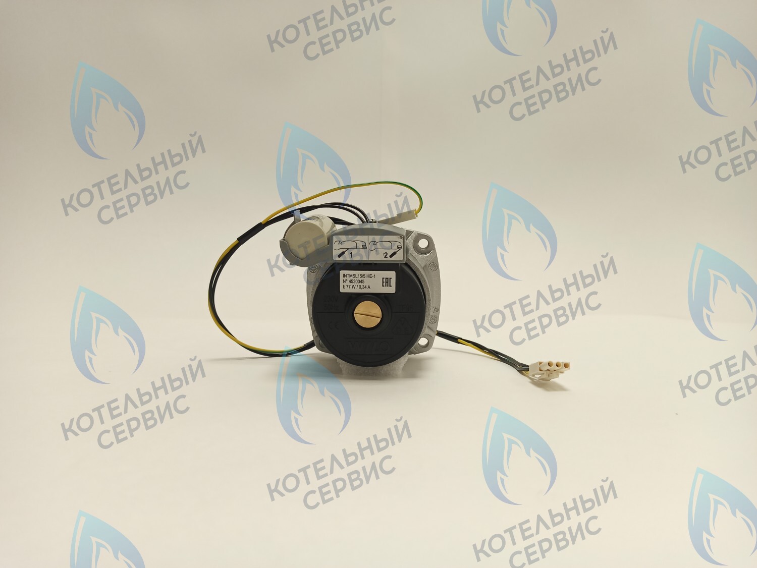 PH-W21CW50-WA82-Комп Двигатель насоса (черный пластик) (без улитки, с терминалом) (12/5, 15/5) аналог WILO 82w INTMSL15/5 HE-1 (21мм по часовой) в Москве