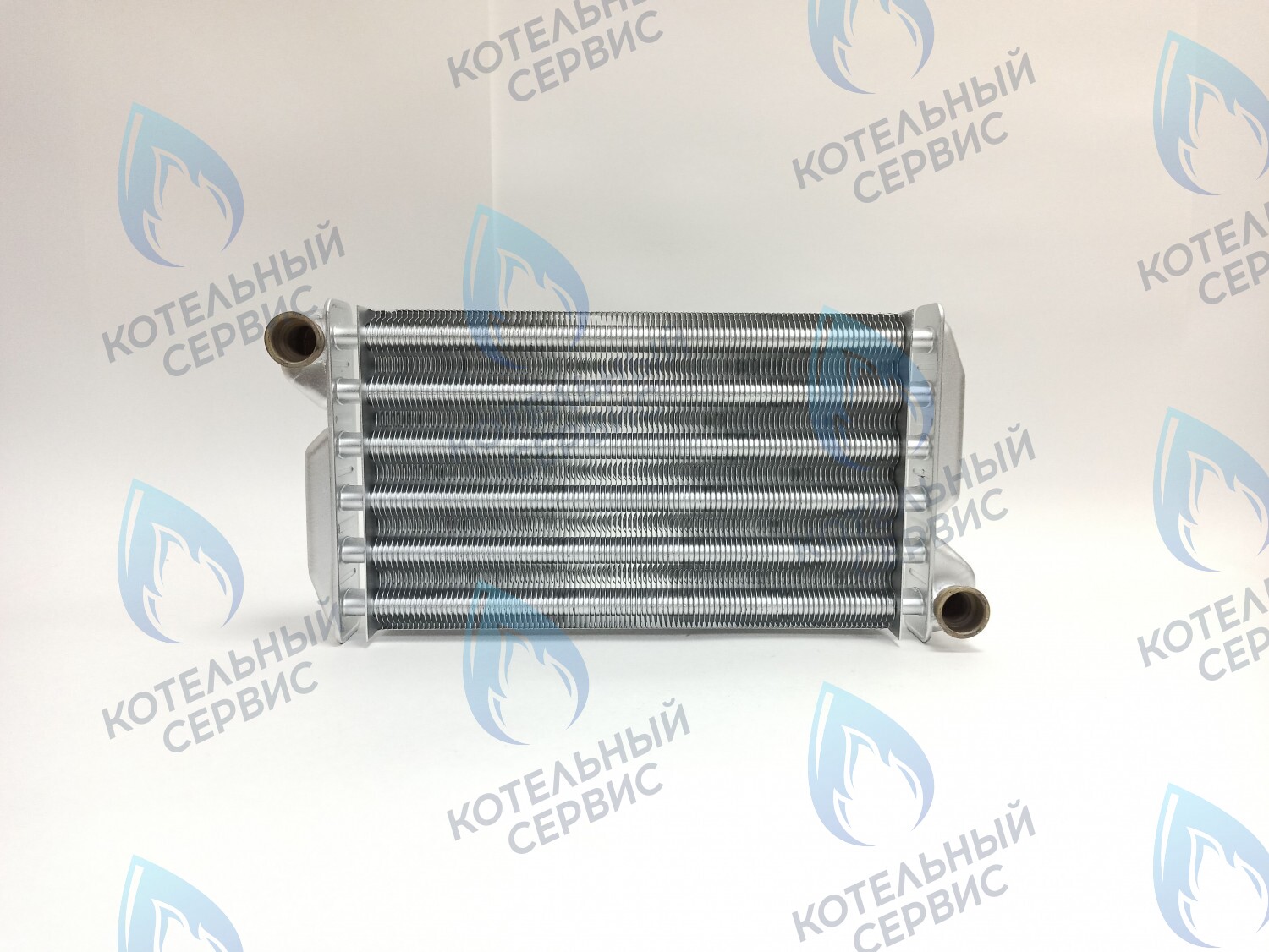 EM001-295 Теплообменник первичный основной 295мм (с клипсой датчика перегрева) подходит для  Baxi Eco 3, Luna 3, Luna Comfort 240 i-Fi 620860/5681190, Westen Star Digit 240 i-Fi, Hi-Therm OPTIMUS 36кВт в Москве