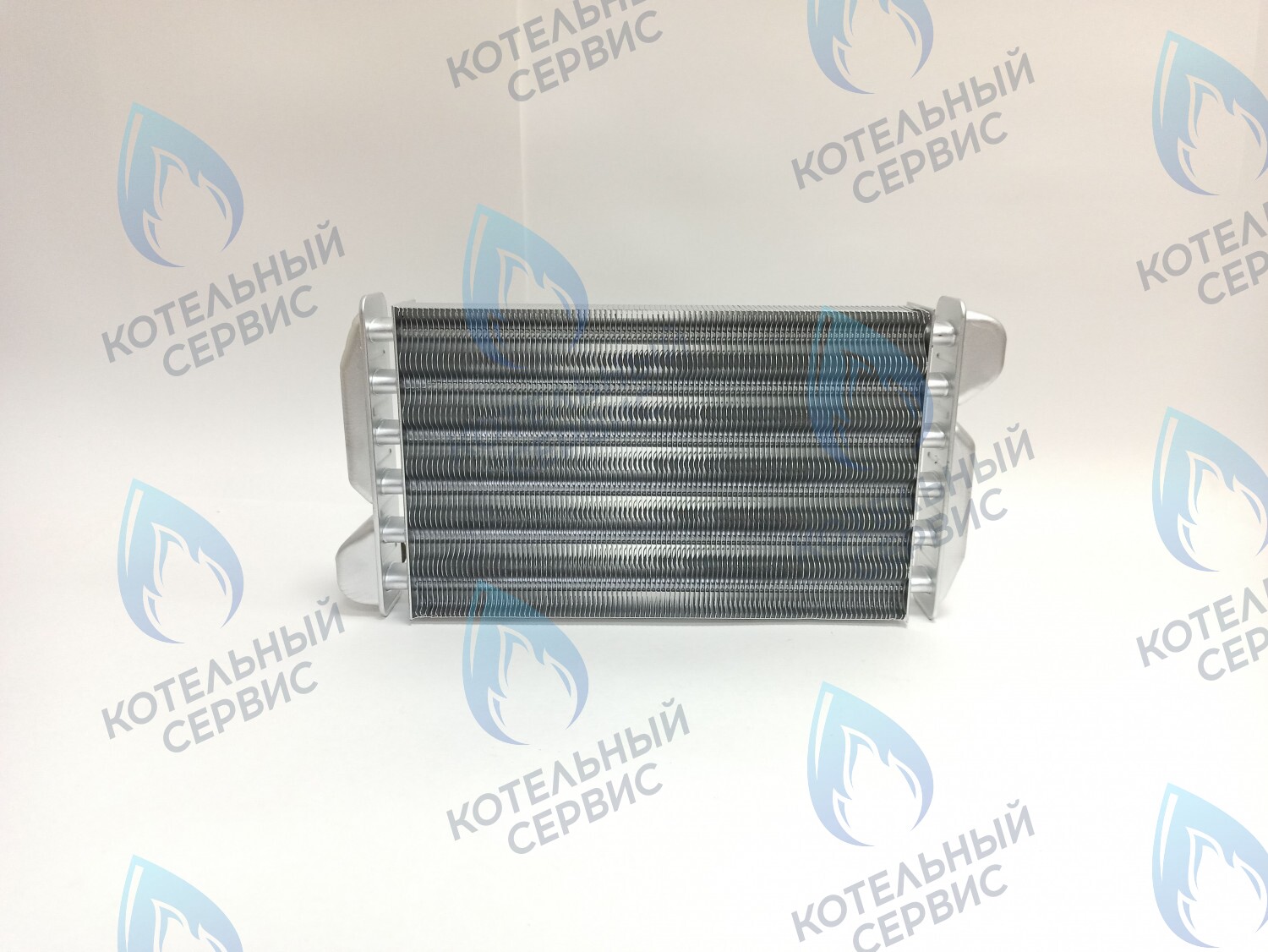EM001-295 Теплообменник первичный основной 295мм (с клипсой датчика перегрева) подходит для  Baxi Eco 3, Luna 3, Luna Comfort 240 i-Fi 620860/5681190, Westen Star Digit 240 i-Fi, Hi-Therm OPTIMUS 36кВт в Москве