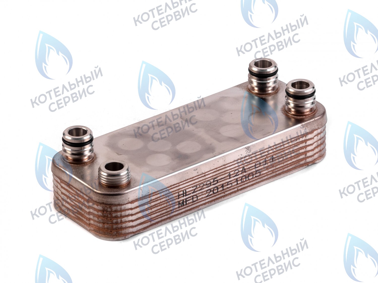 ES190W-000-12F-HR Теплообменник ГВС вторичный 12 пластин  VAILLANT VUW (065131, 065110, 065123) в Москве