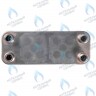 ES190W-000-12F-HR Теплообменник ГВС вторичный 12 пластин  VAILLANT VUW (065131, 065110, 065123) в Москве