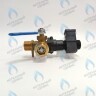 FF034-FS Кран подпитки с датчиком протока Ferroli  Domina (короткий) (39819560, 36902140) в Москве
